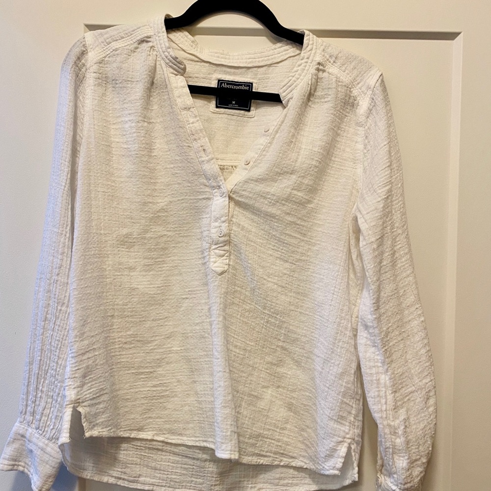 Abercrombie and Fitch Linen Button Down